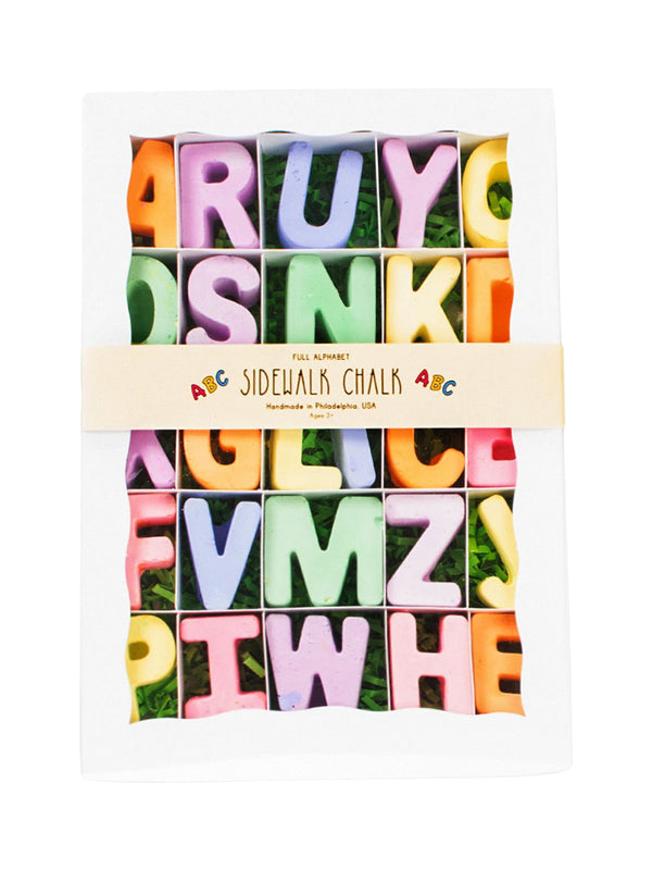 Full Alphabet Handmade Sidewalk Chalk Arts & Crafts Twee