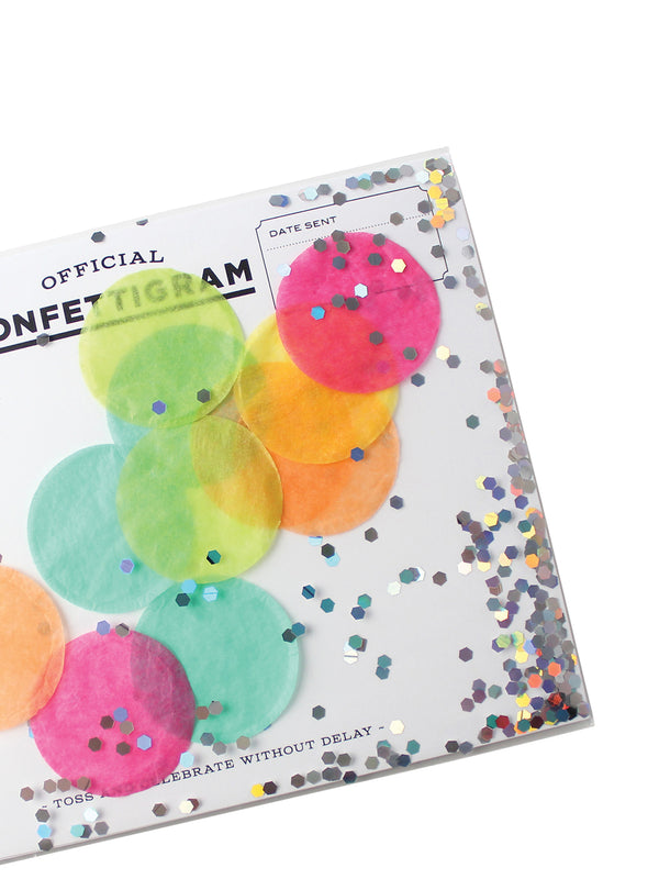 Disco Confettigram Cards Inklings Paperie