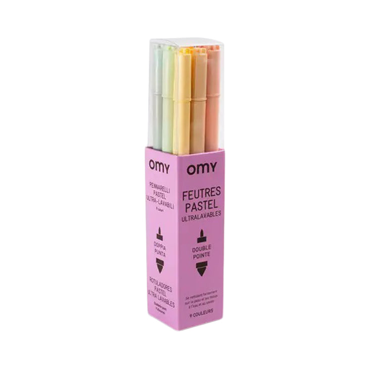 9 Pastel Markers Arts & Crafts OMY