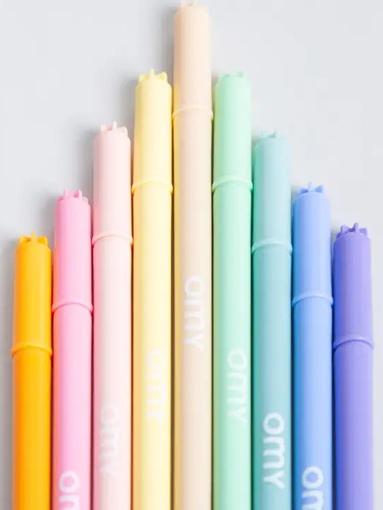 9 Pastel Markers Arts & Crafts OMY