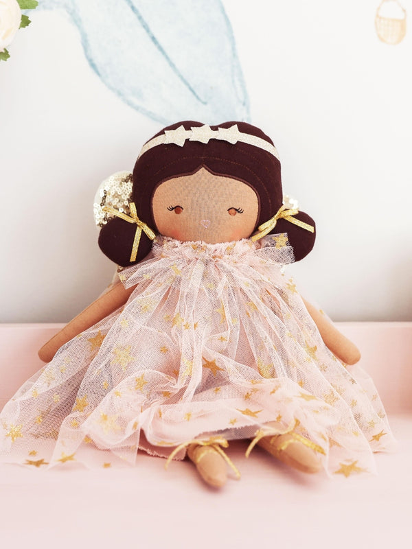 Delphine Fairy - Blush Gold Plush Alimrose   