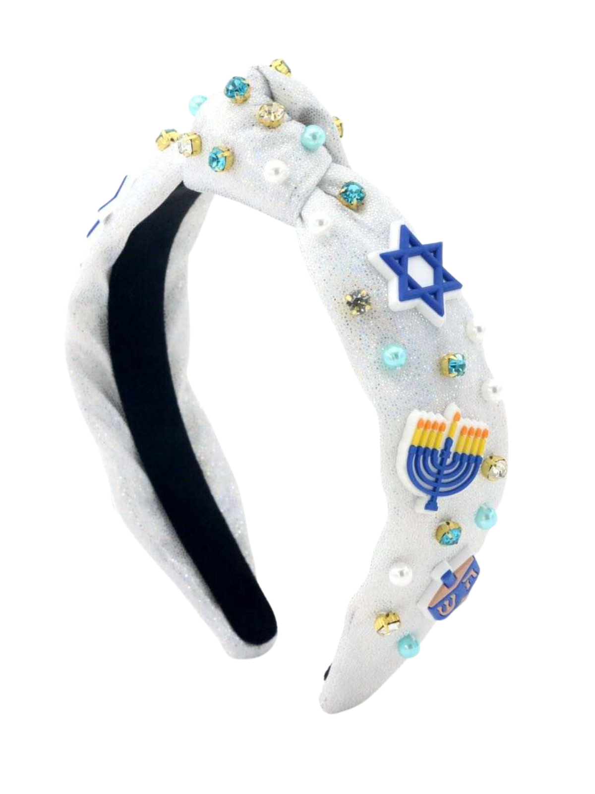 Happy Hanukkah Headband Hair Accessories Poppyland   