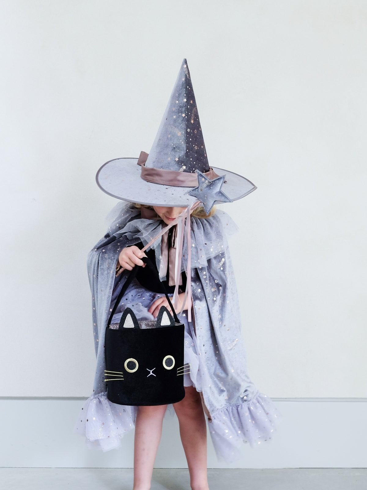 Cat Trick or Treat Bag Bags Mimi & Lula   