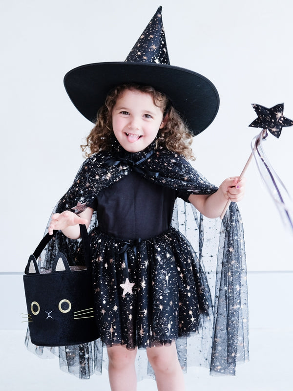 Cat Trick or Treat Bag Bags Mimi & Lula   