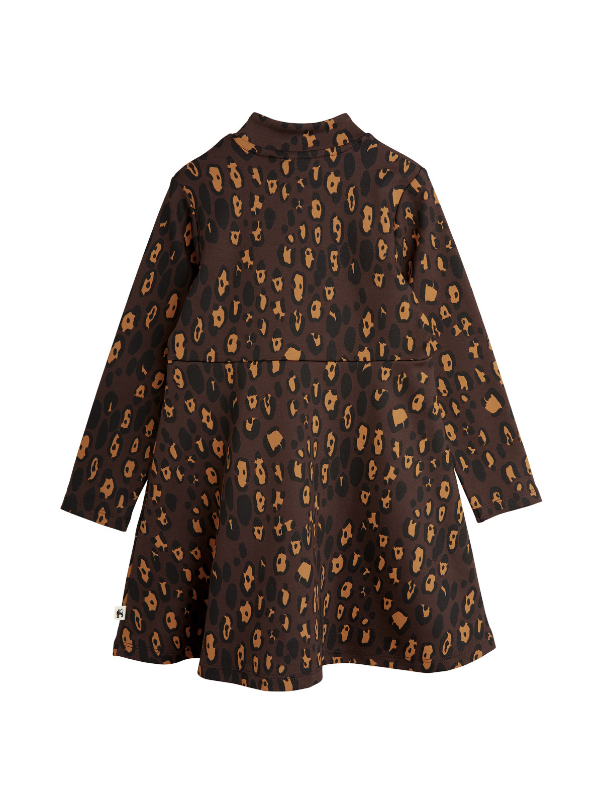 Leopard Flounce Dress Dresses Mini Rodini   