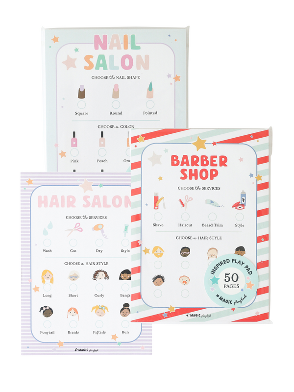 Pretend Play Notepads: Pamper Me Pretend Play Magic Playbook   