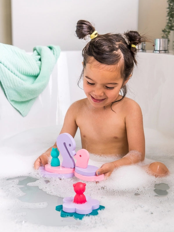 Puzzle Friends - Fairy Pond Bath Toys Quut Toys   