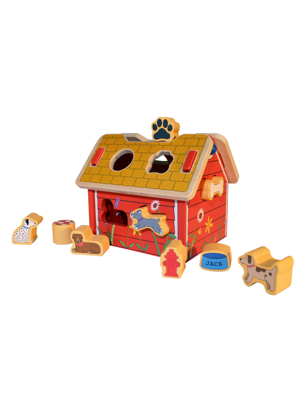 Dog House Sorter Box Pretend Play Jack Rabbit Creations