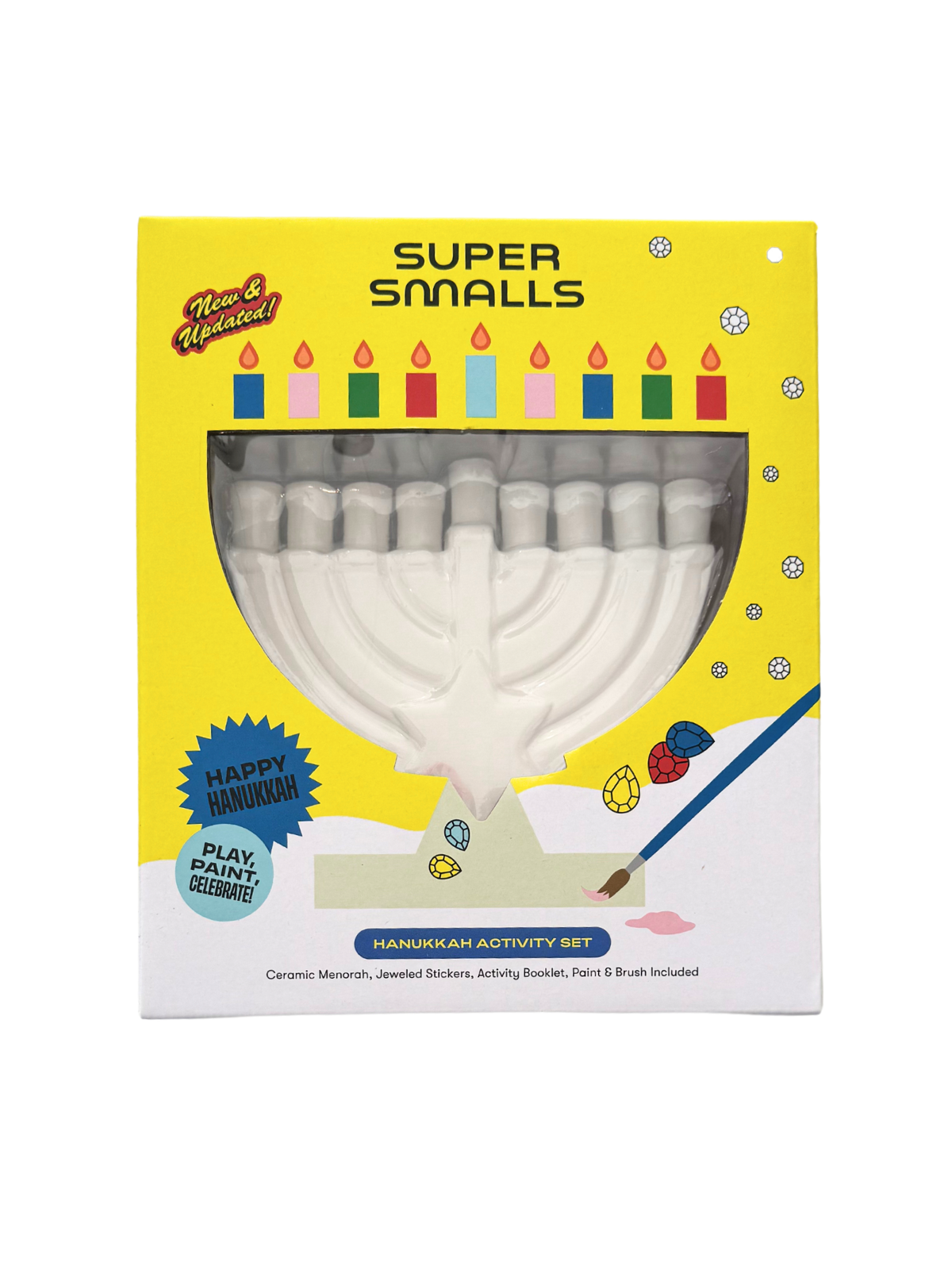 Hanukkah Menorah Activity Set Arts & Crafts Super Smalls   