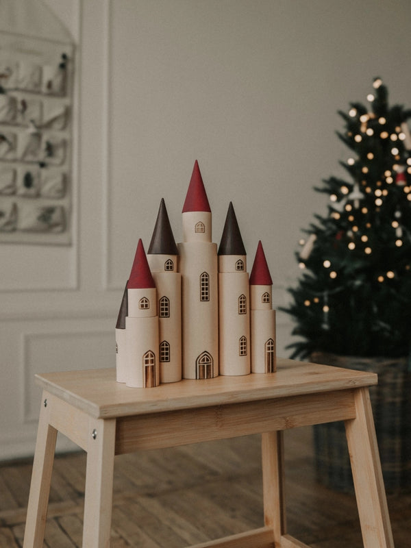 7 Towers Kingdom Blocks Pretend Play SABO Concept