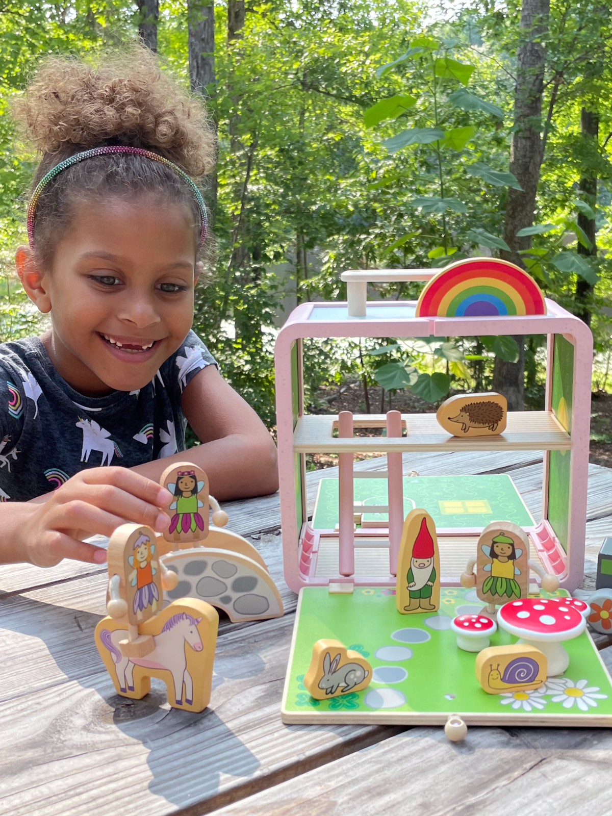Suitcase Series: Fairy House Pretend Play Jack Rabbit Creations