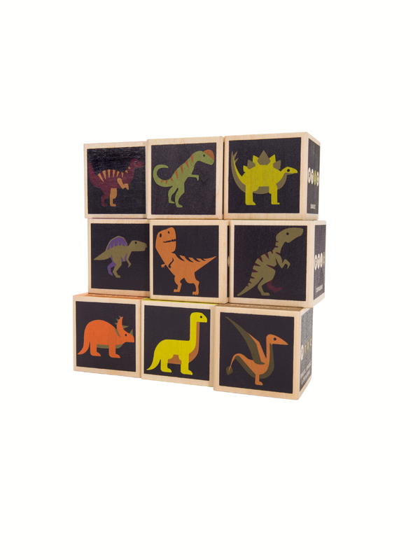 Dinosaur Blocks Games & Puzzles Uncle Goose   