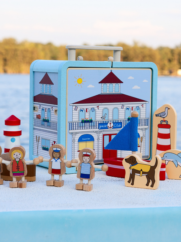 Suitcase Series: Yacht Club Pretend Play Jack Rabbit Creations