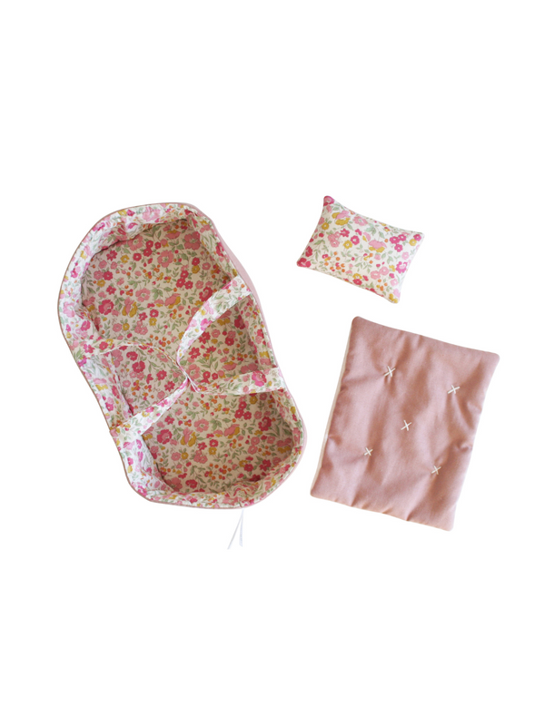 Baby Doll and Carrier Set Plush Alimrose