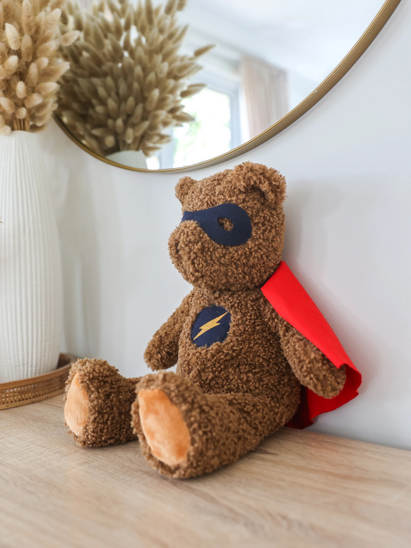 Baby Superhero Ted Plush Alimrose