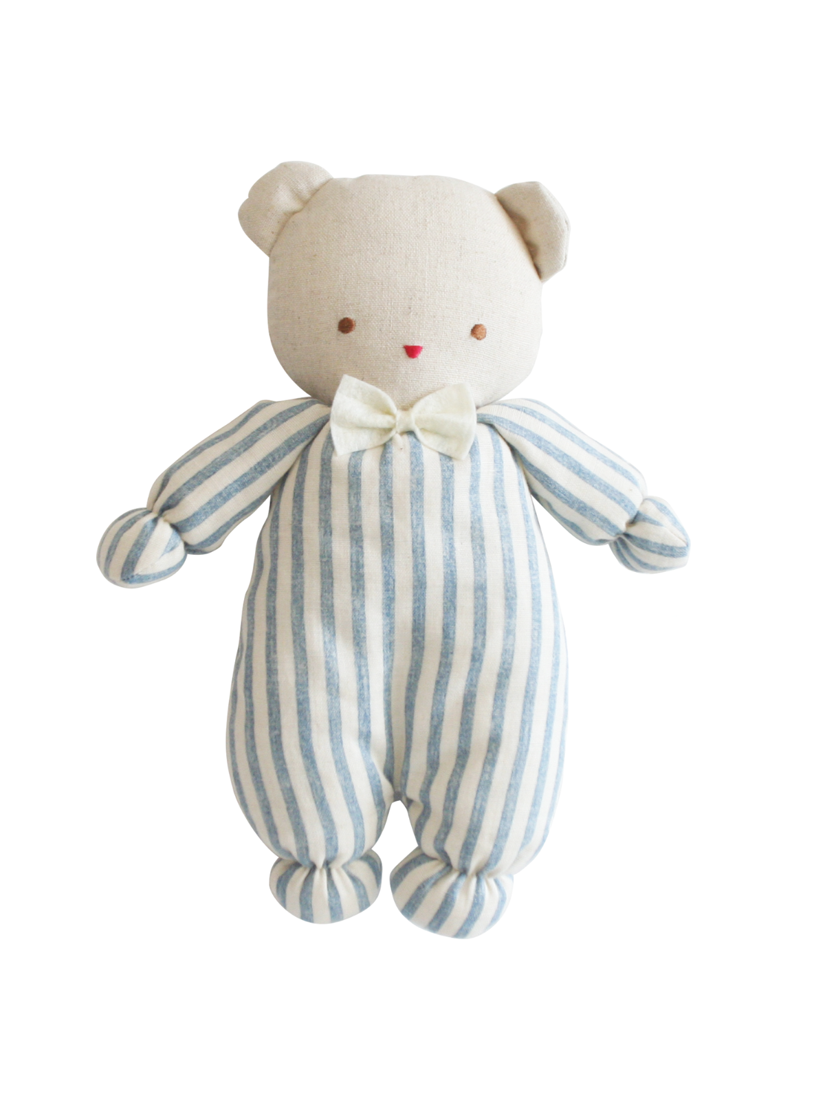 Baby Ted Chambray Stripe Plush Alimrose