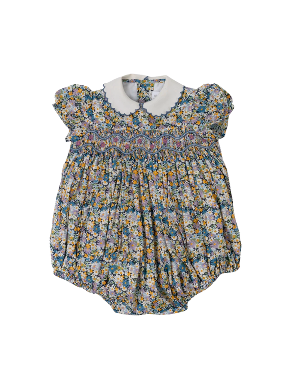 Smocked Cherry Romper