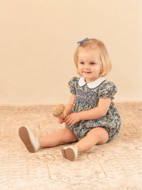 Smocked Cherry Romper