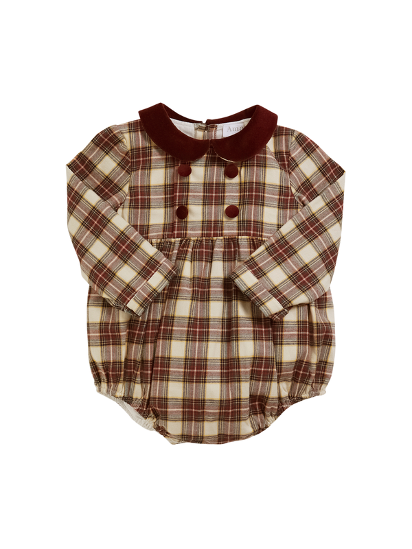 Tartan Felicidad Romper