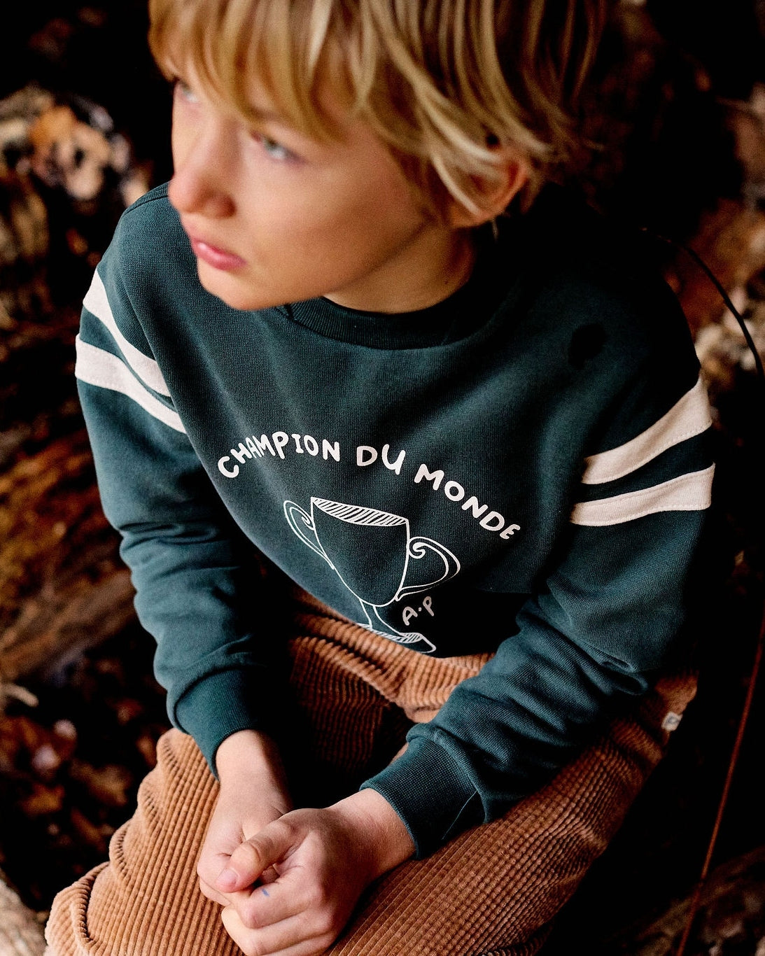 Champion Du Monde Sweatshirt Sweatshirts Arsène et Les Pipelettes