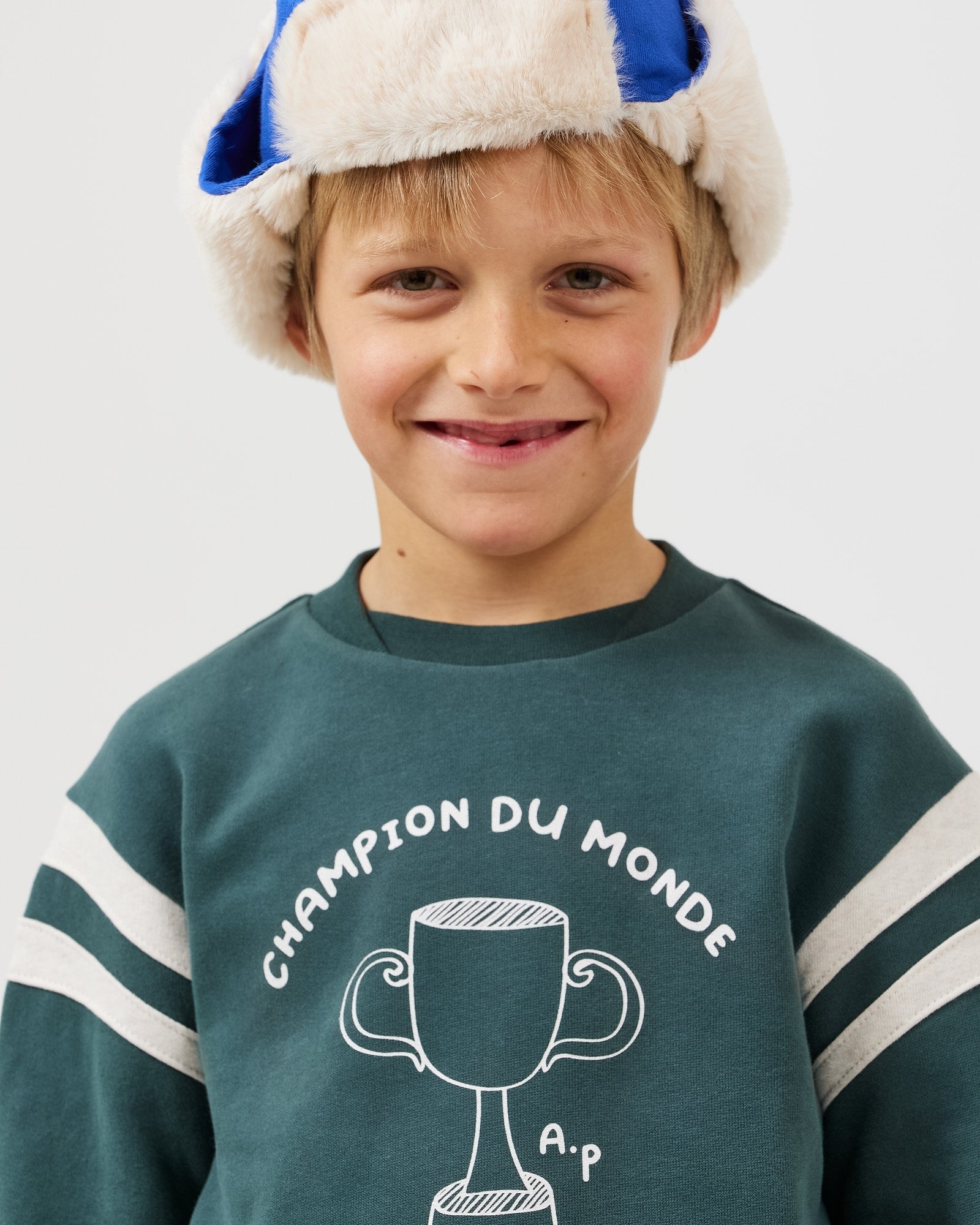 Champion Du Monde Sweatshirt Sweatshirts Arsène et Les Pipelettes