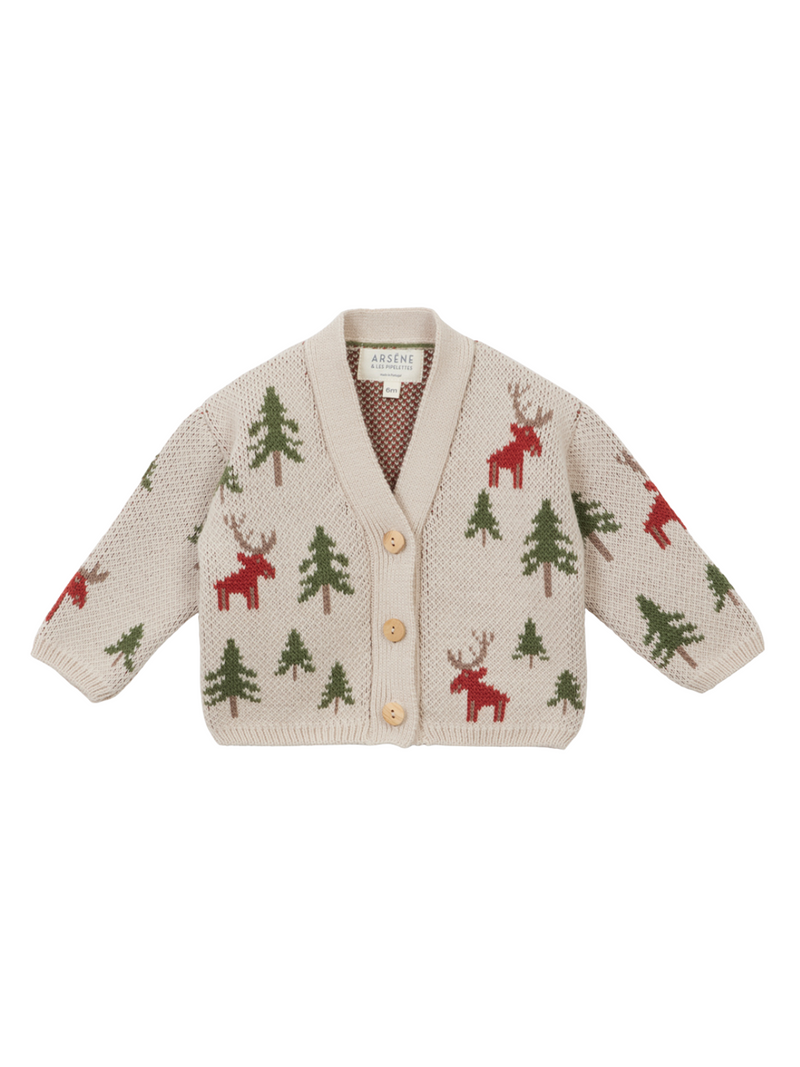 moose's Rich cardigan 　mooses ARSENEETLESPIPELETTES_GIOVANNI