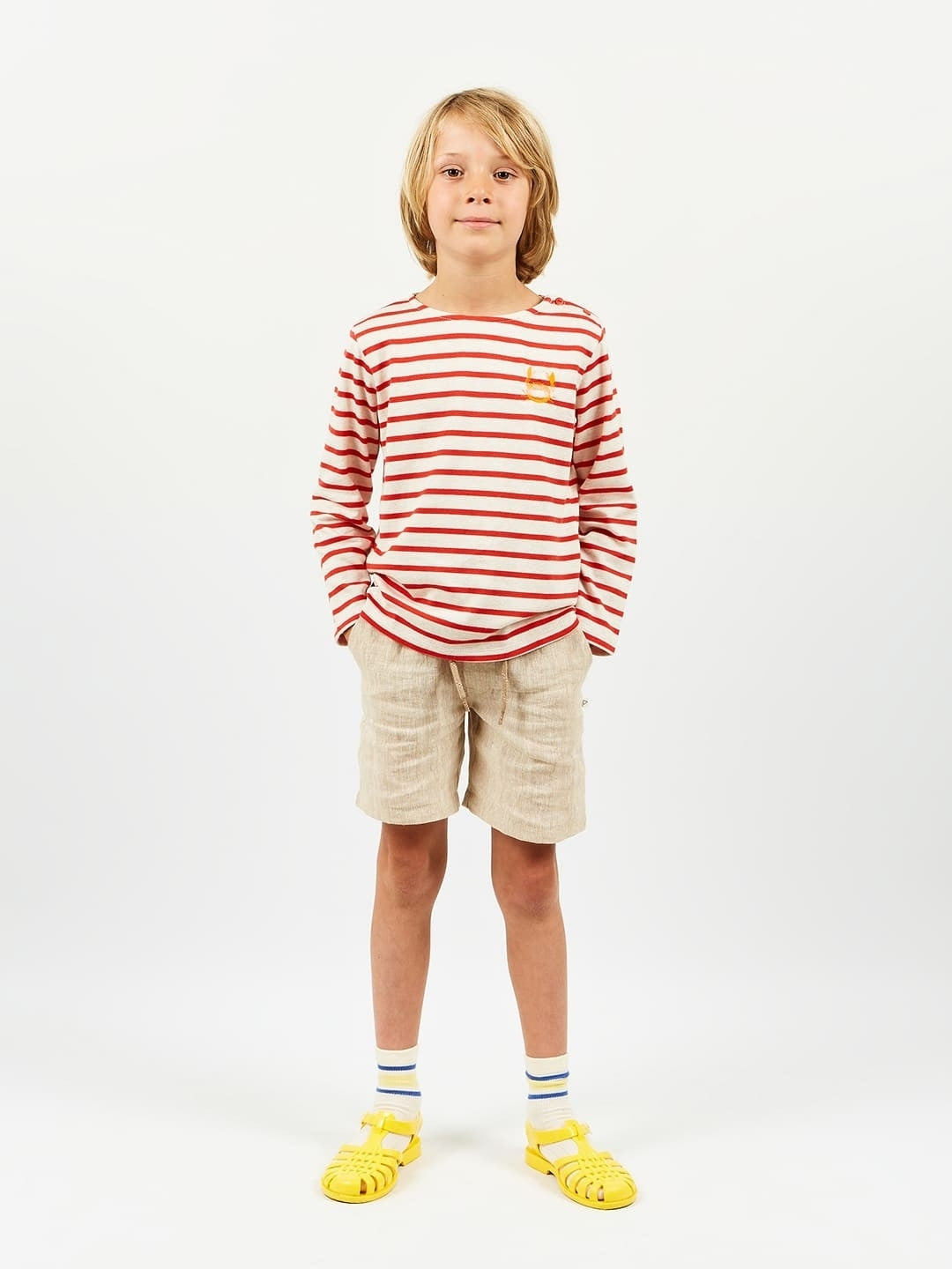 Linen Bermuda Shorts Shorts Arsène et Les Pipelettes