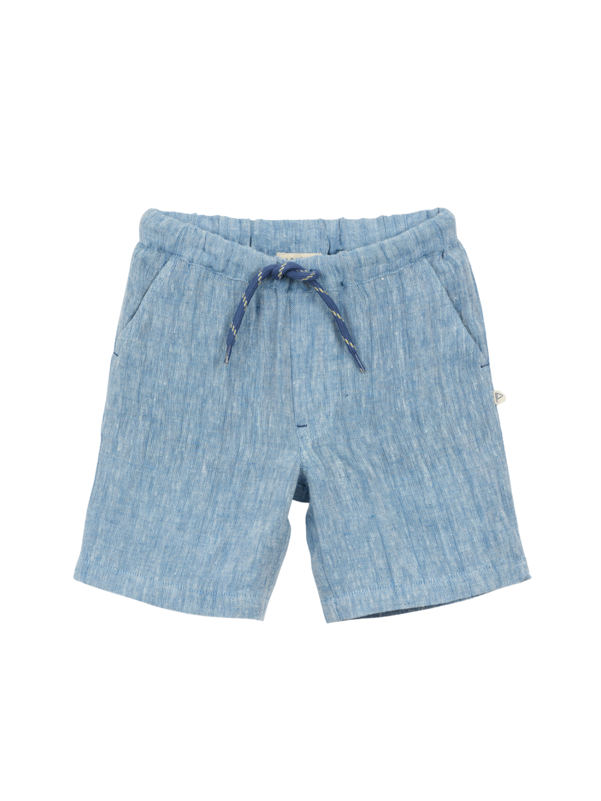 Linen Bermuda Shorts Shorts Arsène et Les Pipelettes Blue Linen 3Y