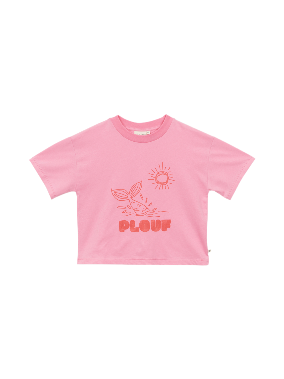 Plouf Splash T-Shirt Tees Arsène et Les Pipelettes Pink 3Y