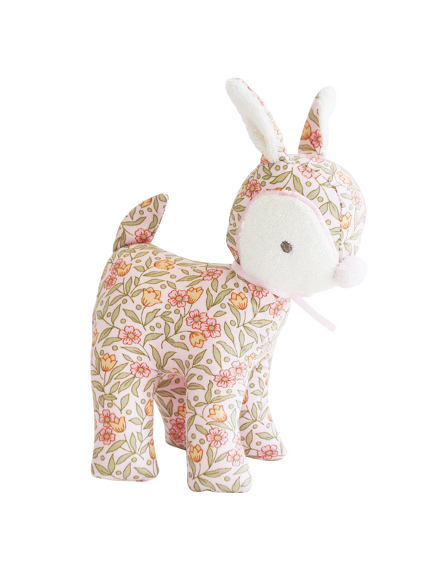 Baby Deer Rattle - Lily Pink Baby Toys Alimrose   