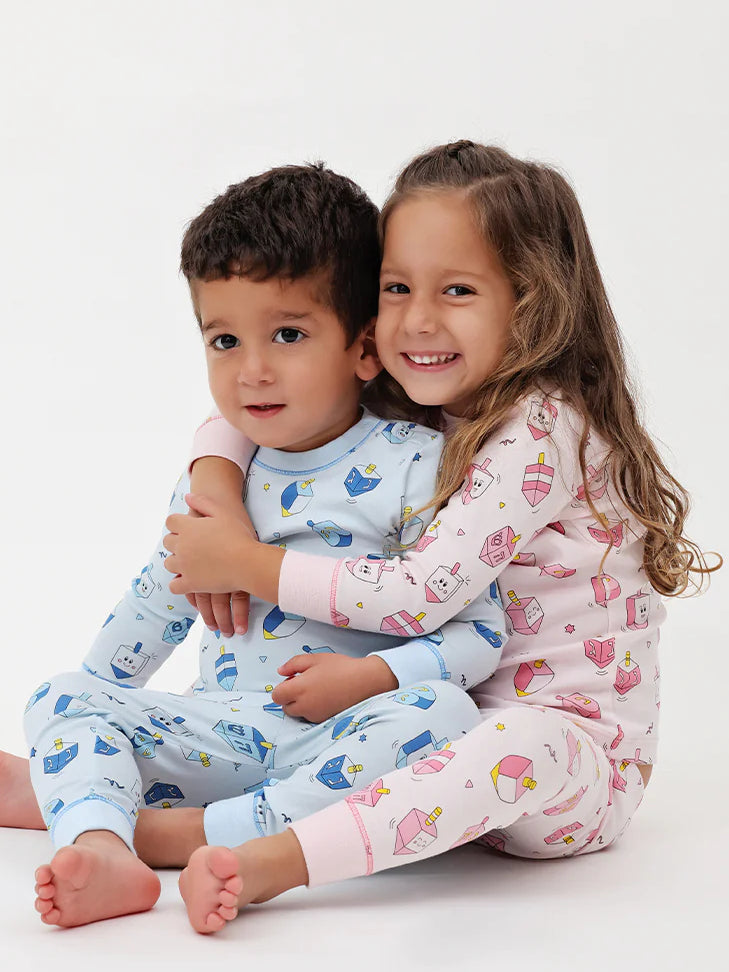 Happy Dreidels Two Piece PJ Pajamas Baby Noomie   