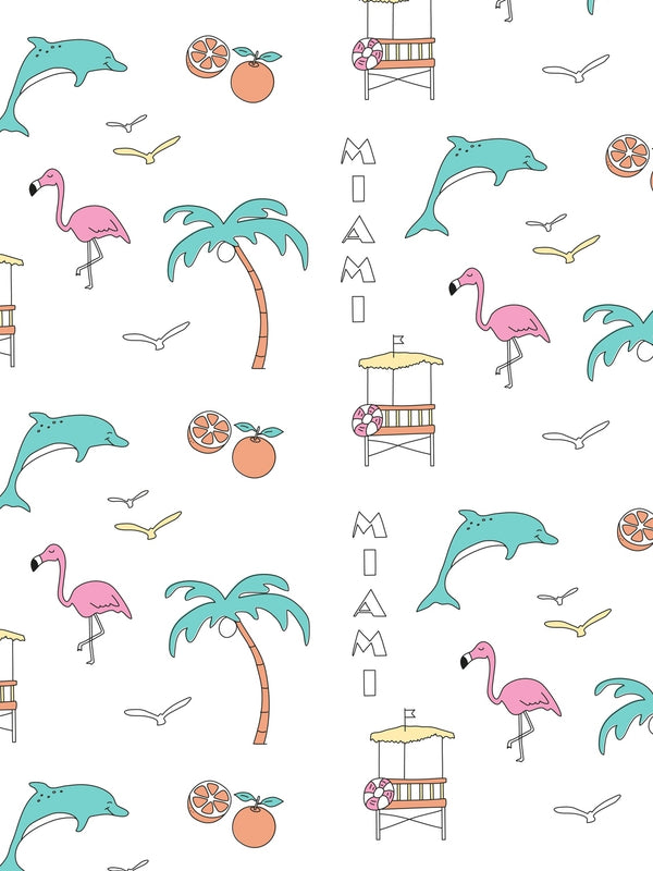 Miami Two Piece PJ Pajamas Baby Noomie   