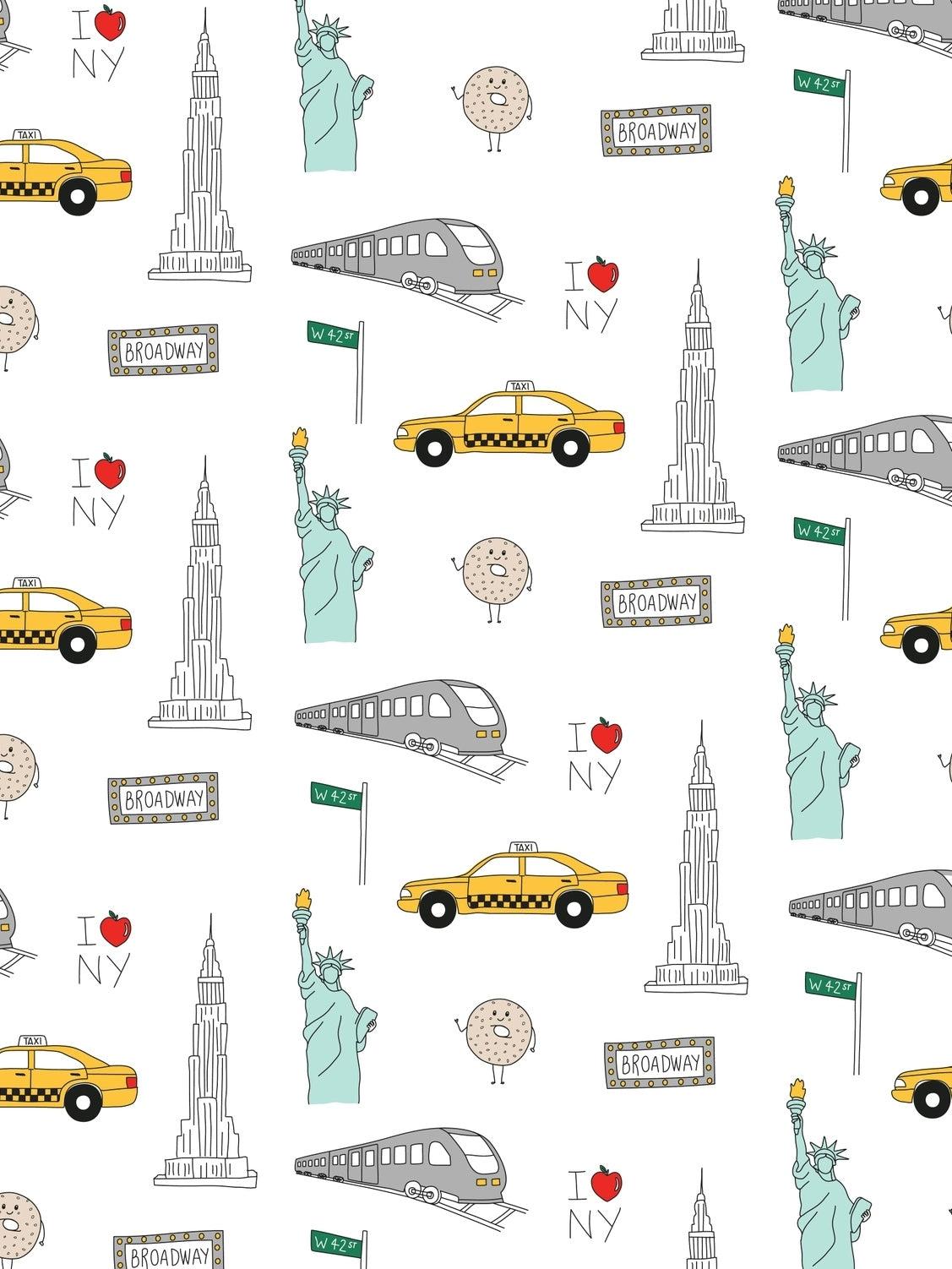 NYC Two Piece PJ Pajamas Baby Noomie   