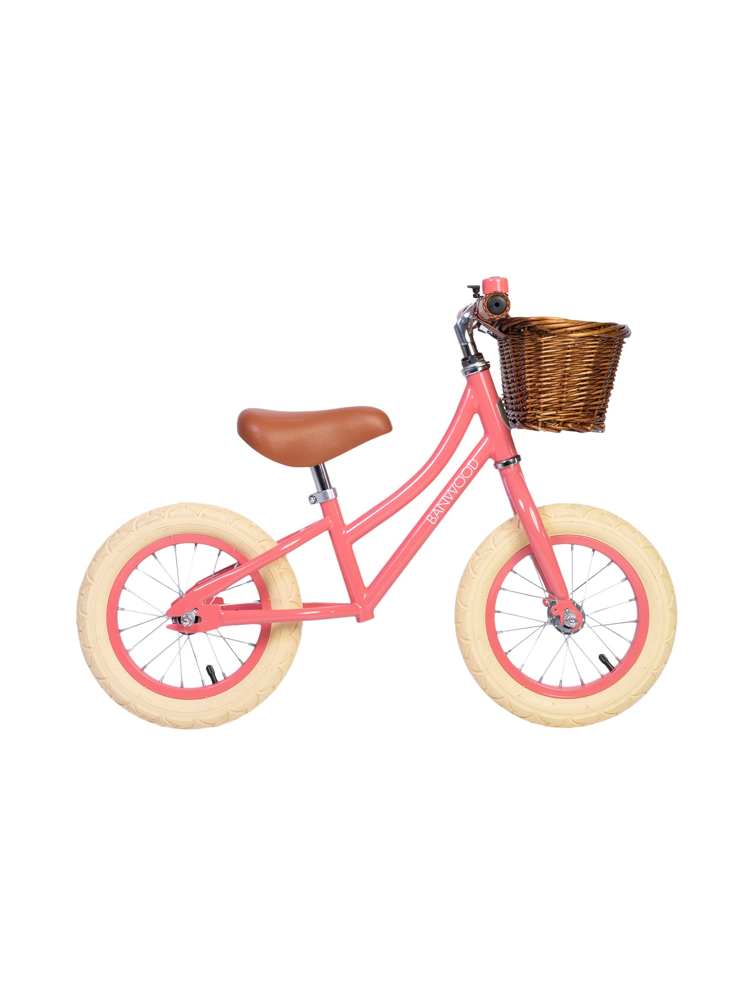 First Go Balance Bike Outdoor Play Banwood Coral  