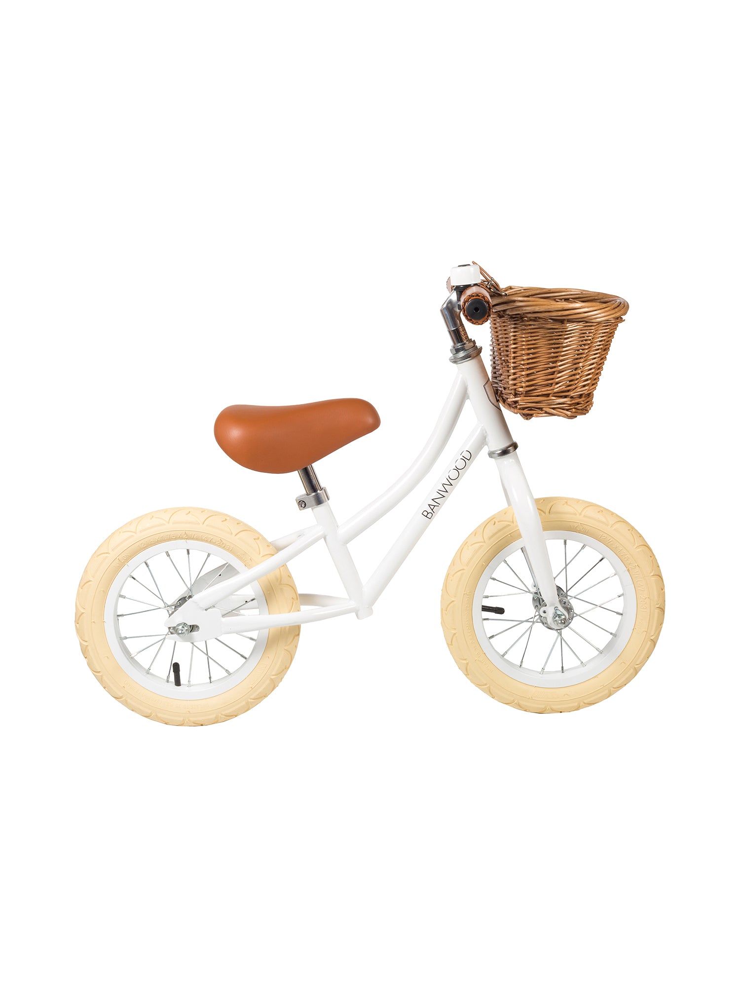 First Go Balance Bike Outdoor Play Banwood White  