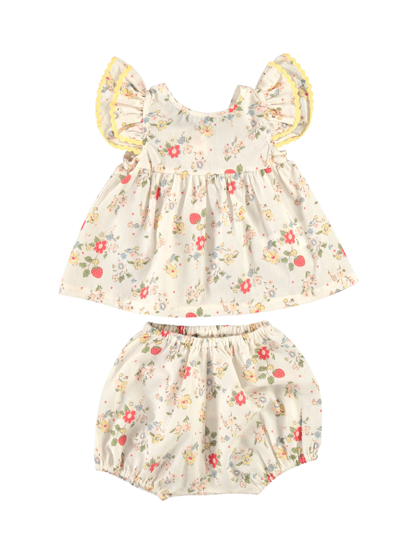 Annice Baby Set Sets Bebe Organic Strawberry Field 6M