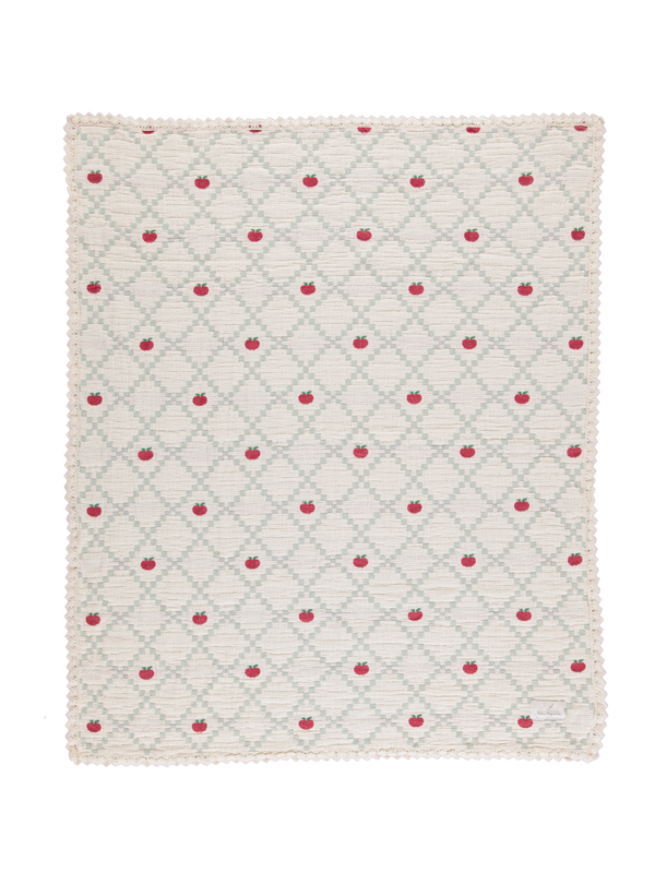 Apple Patchwork Blanket