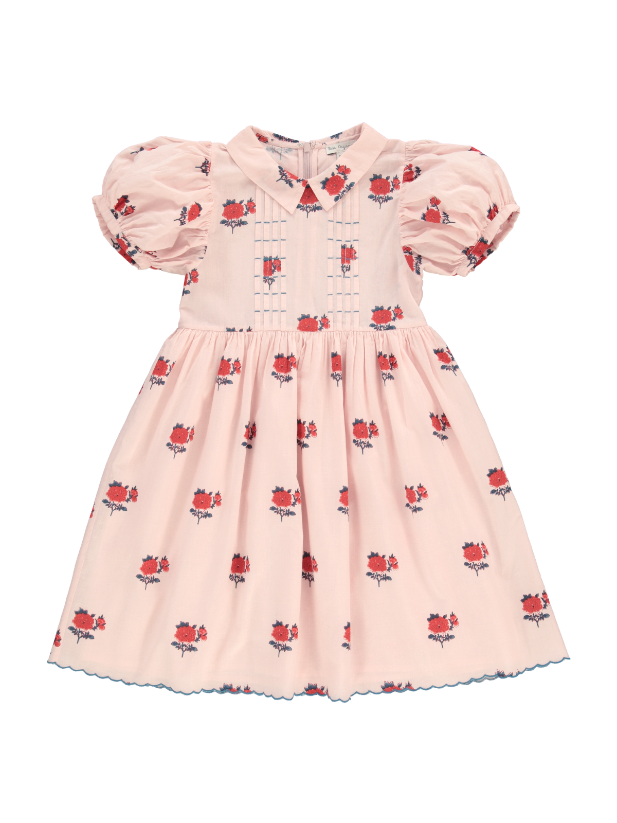 April Floral Dress Dresses Bebe Organic Rose 2Y