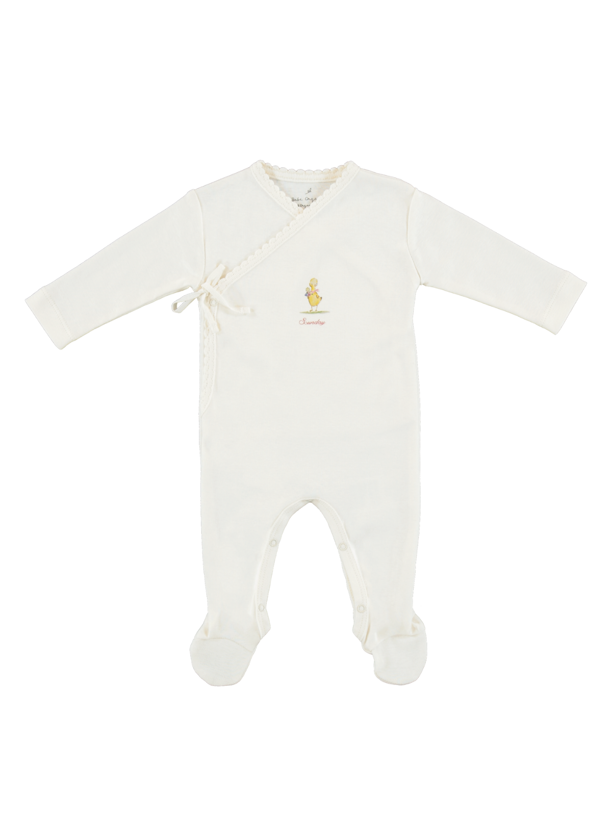 Days of the Week Footie Set Rompers Bebe Organic