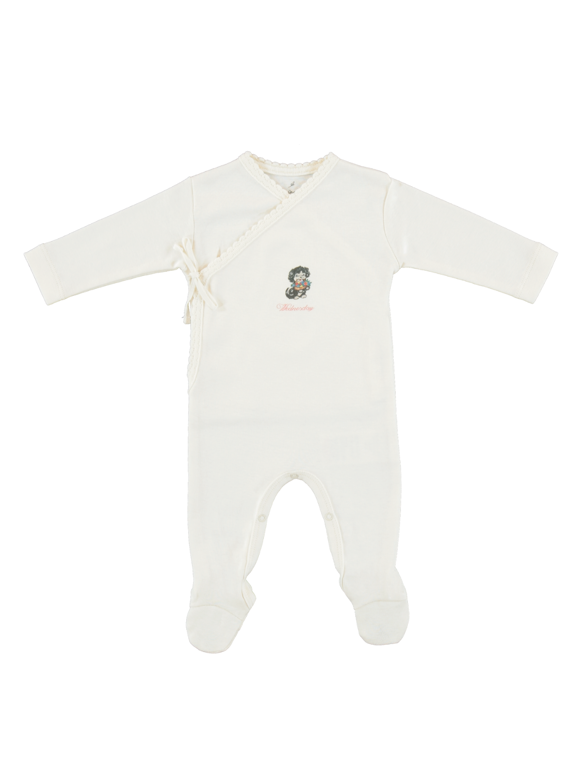 Days of the Week Footie Set Rompers Bebe Organic