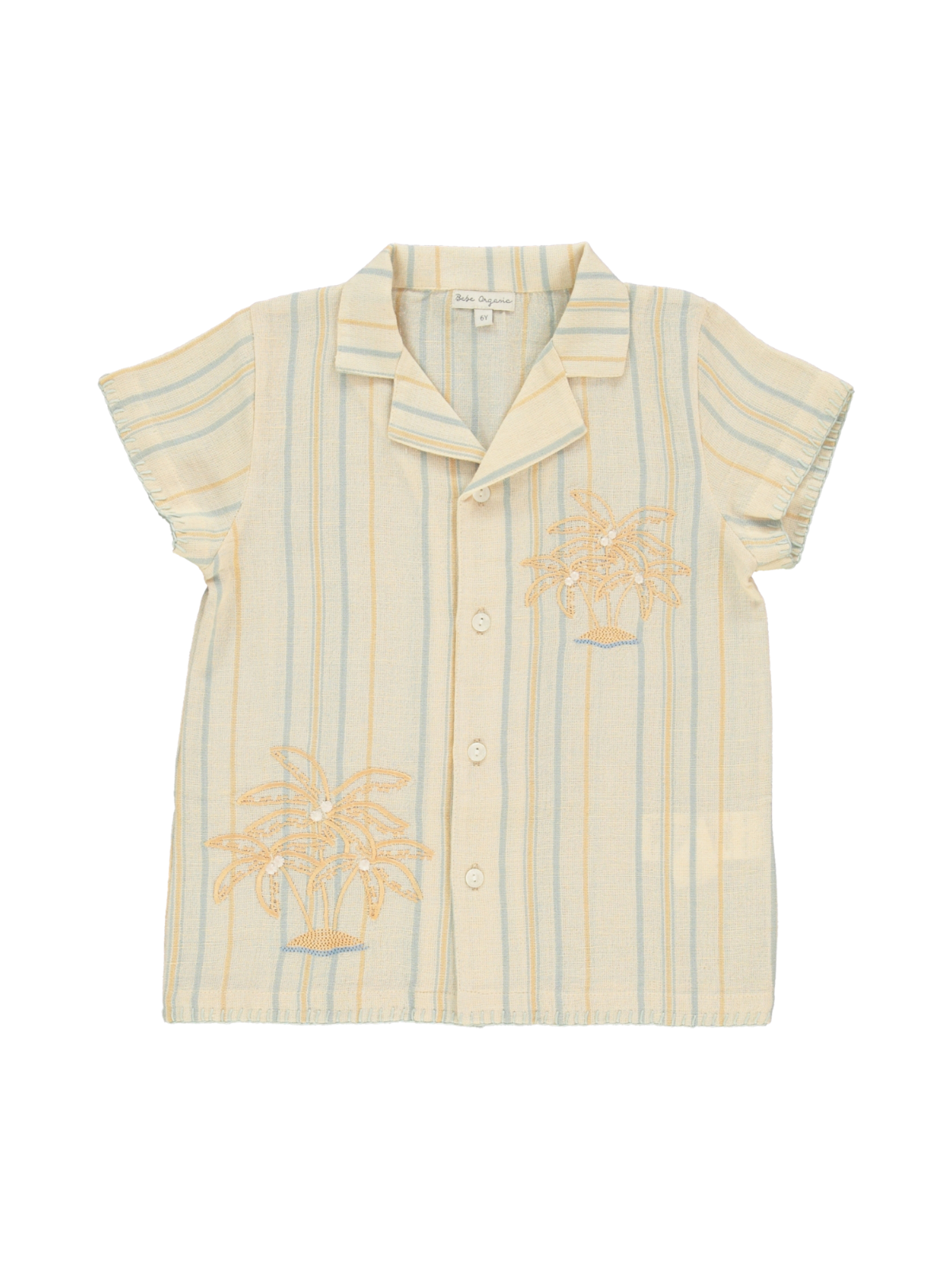 Luis Stripe Shirt Tops Bebe Organic Summer Stripe 2Y