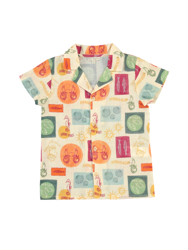 Luka Shirt Tops Bebe Organic Sunny Vibes 3Y