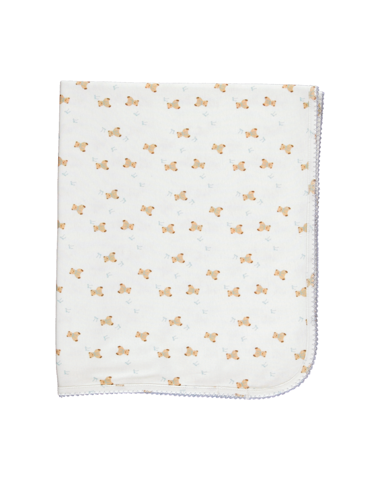 Teddy Blanket - Blue Blankets Bebe Organic Blue
