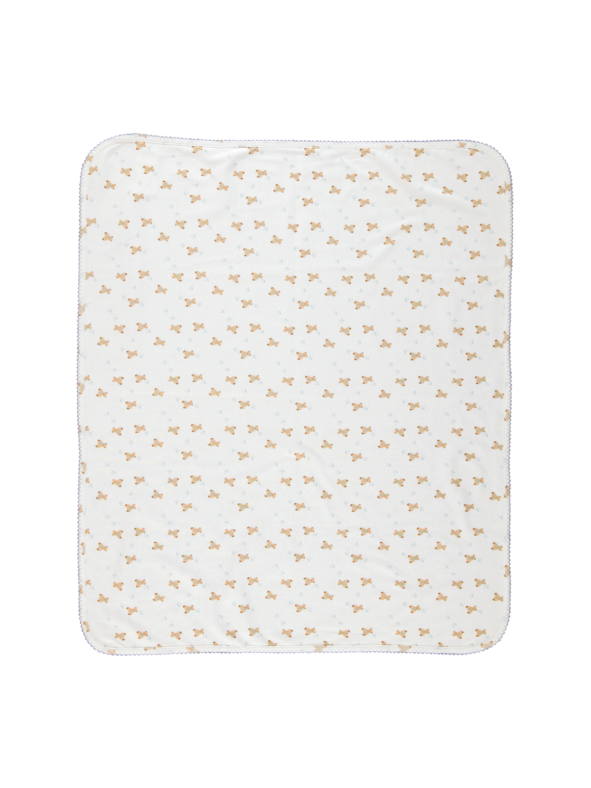 Teddy Blanket - Blue Blankets Bebe Organic