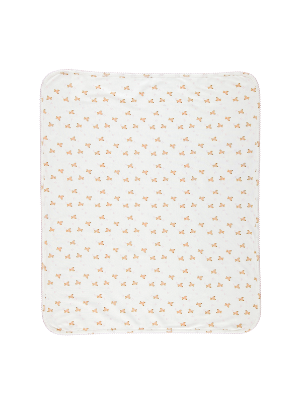 Teddy Blanket - Pink Blankets Bebe Organic