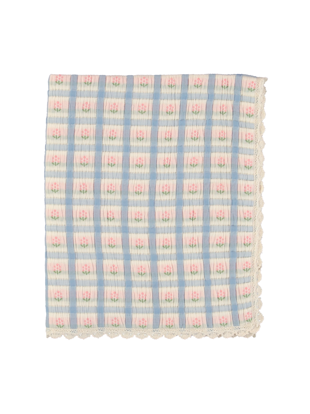 Zora Flowers Blanket Blankets Bebe Organic Zora Flowers