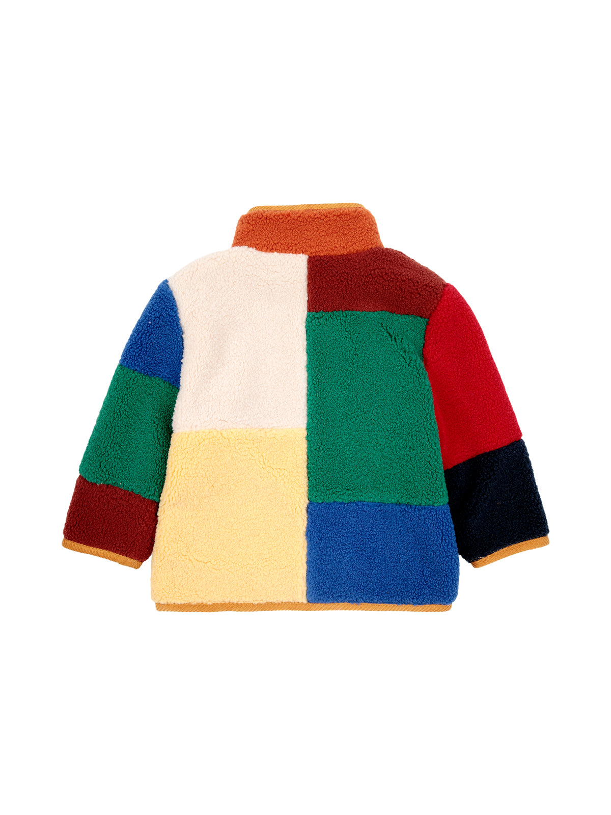 Baby Colorblock Sheepskin Jacket Outerwear Bobo Choses   