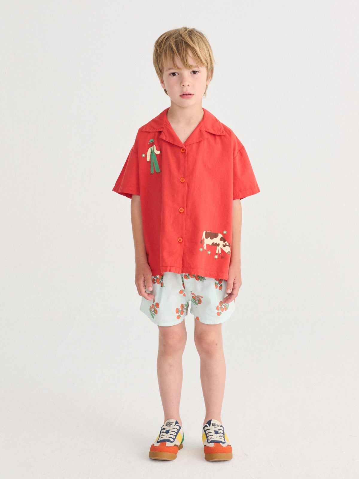 Juicy Tomatoes Shorts Set Sets Bobo Choses