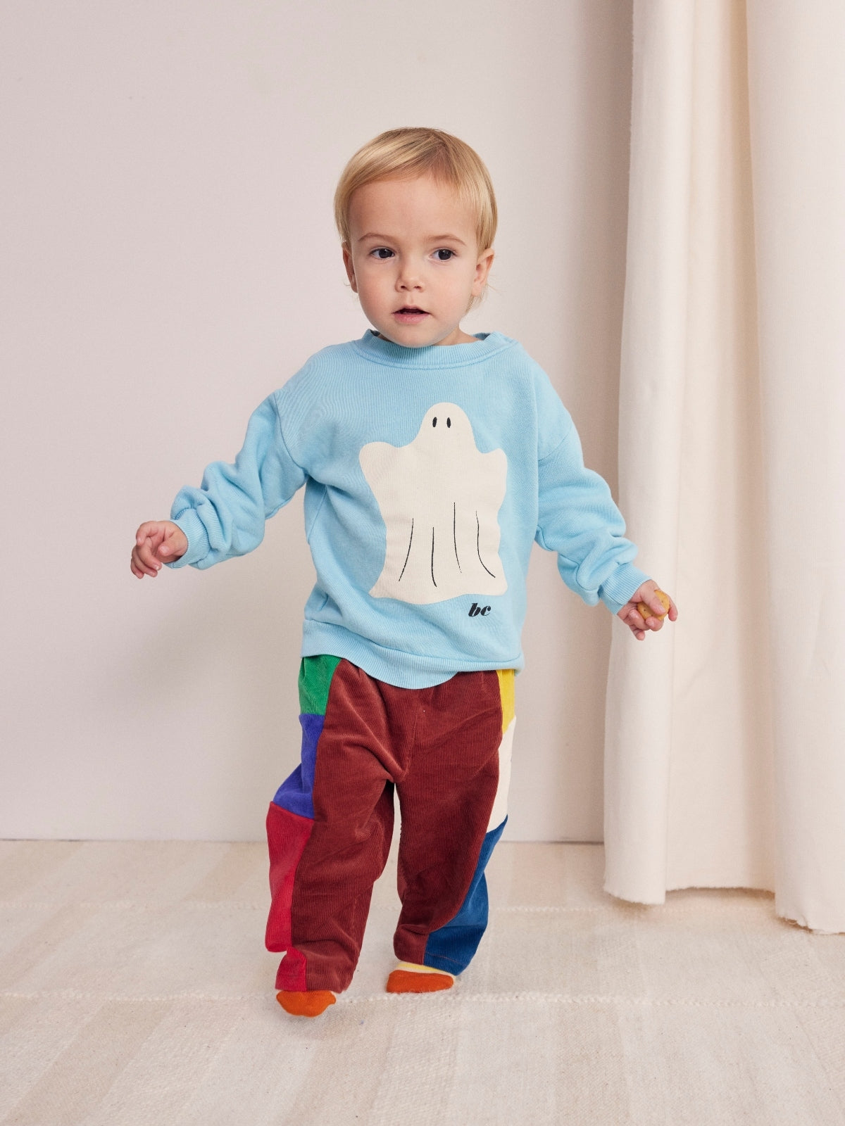 Funny Ghost Sweatshirt Sweatshirts Bobo Choses   