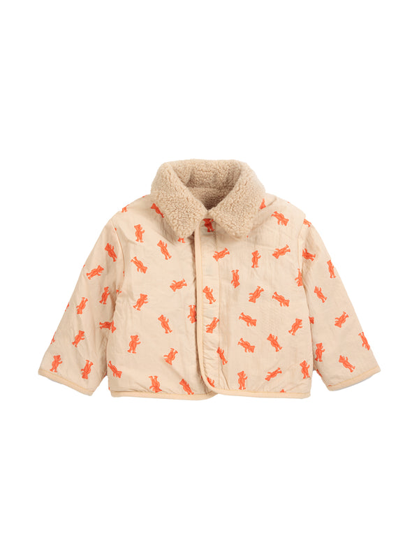 Softpaw Bear Reversible Jacket Outerwear Bobo Choses